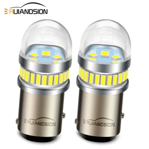 1157 LED Ampoule Voiture Indicateur Lumineux BAY15D Clignotant 10-30V Blanc - Bild 1 von 9
