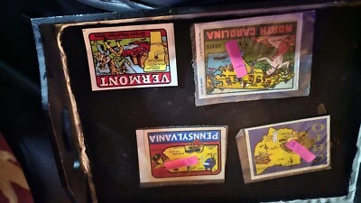 Calcomanías de equipaje 1950 en excelente estado  Foto 1 de 4