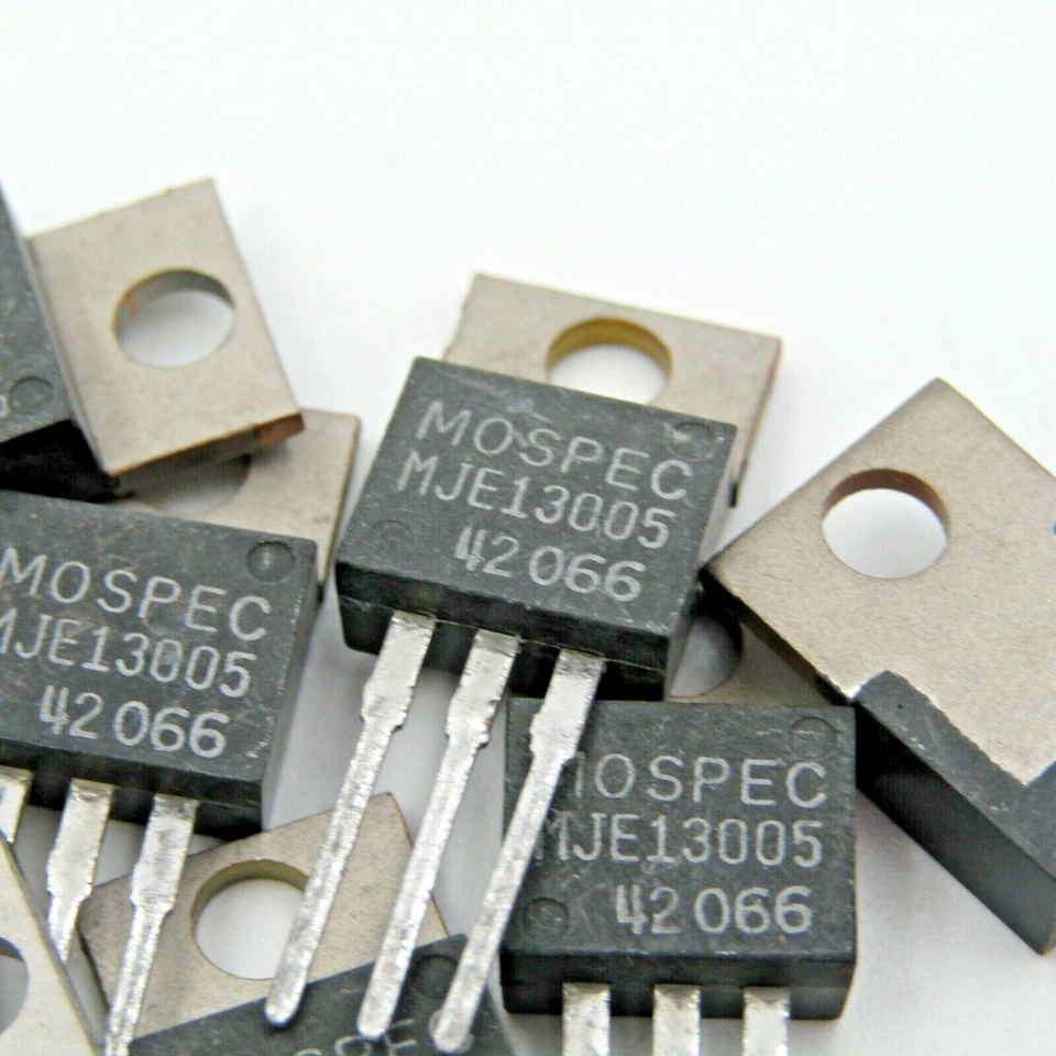 (10 piezas) TRANSISTORES MJE13005 NPN - NUEVO STOCK ANTIGUO Foto 1 de 1