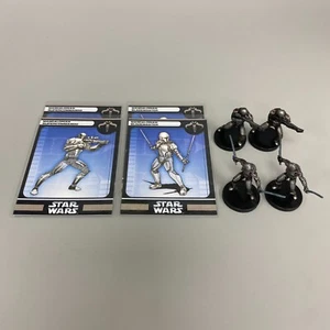 MANDALORIAN BLADEMASTER/SUPERCOMMANDO STAR WARS COLLECTABLE MINIATURES GAME - Picture 1 of 5
