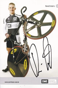 René ENDERS - Alemania, bronce Olimpia 2012 ciclismo, ¡autógrafo original! - Imagen 1 de 1
