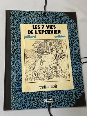Dédicace BD JUILLARD TL 7 VIES Collection Trait pour Trait Editions GLENAT - Photo 1/4