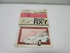1983 Mazda Rx-7 Factory Original Owners Manual With Maintenance Guide