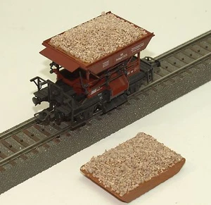 039 H0 carga Roco Talbot grava marrón 67722, 67721, 66416, 66415, 45939, embalaje original - Imagen 1 de 1