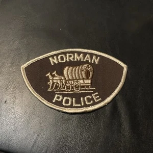NORMAN Police Shoulder Patch  5” X 3” - Picture 1 of 1