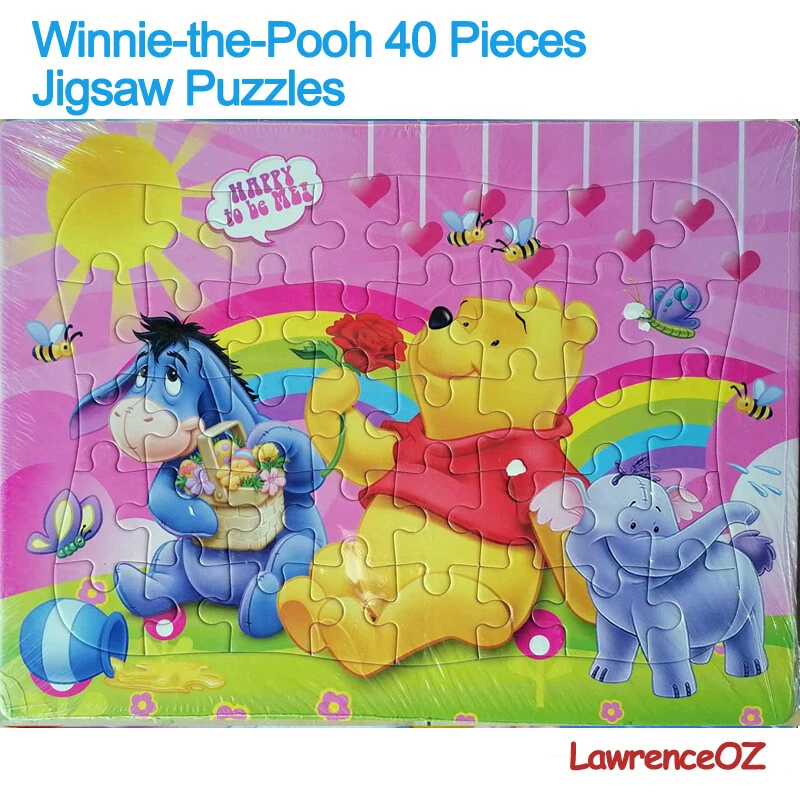 Rompecabezas de 40 piezas Winnie the Pooh & Friends dibujo mejores regalos para niños Foto 1 de 1