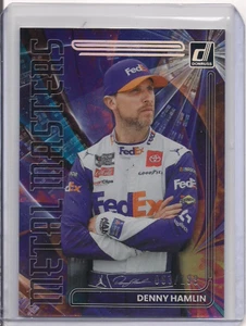2023 Donruss #MM14 Denny Hamlin Metal Masters Holo 63/199 - Picture 1 of 1