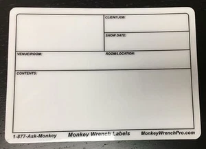 Road Case Label 5" x 7" (Pack de 24) - Imagen 1 de 1