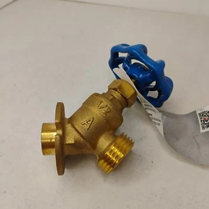 American Valve 1/2" Sillcock Solder Y Garden Hose Thread Brass - Picture 1 of 3