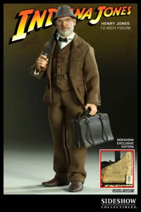 Sean Connery Henry Jones exclusive version Sideshow 39061 Indiana Jones. - Picture 1 of 1
