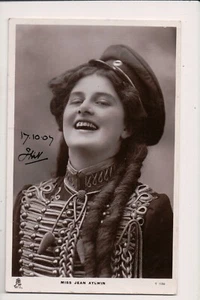 Vintage Postkarte Jean Aylwin schottische Schauspielerin und Sängerin - Bild 1 von 1