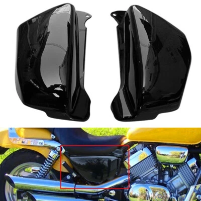 Battery Side Fairing Cover Black For Honda Magna 750 VF750 VF750C 1994-2004 Foto 1 de 4