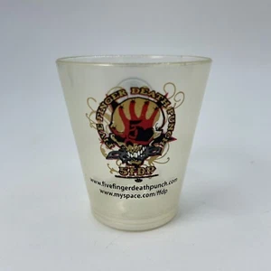 Five Finger Death Punch Jagermeister Plastic Shotglass - Picture 1 of 2