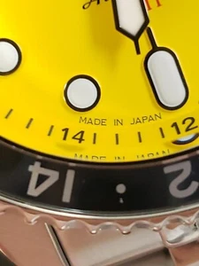 NEW 💯SEIKO 5 Sports GMT Series SSK017 Yellow Dial Automatic Watches.🙏 - Picture 1 of 15