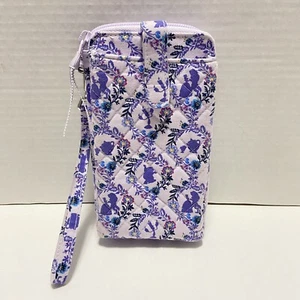 Disney Beauty & the Beast Smartphone Wristlet Vera Bradley Belle Floral Cameos - Picture 1 of 5