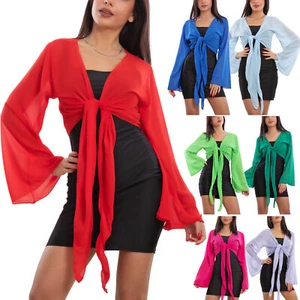 Coprispalle donna elegante maniche ampie cerimonia bolero TOOCOOL VB-10371 - Foto 1 di 45