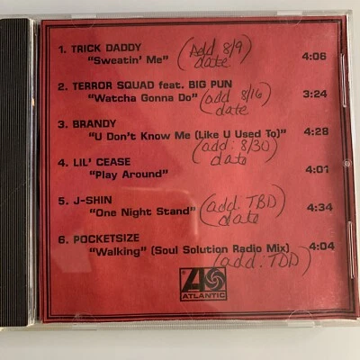 Atlantic Records Promo Cd - Bild 1 von 2