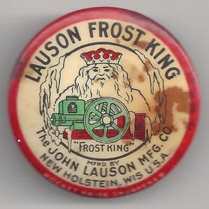 VTG Advert. Celluloid Pocket Knife File ~ LAUSON Frost King New Holstein Wis. - Picture 1 of 2