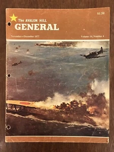 Revista con inserto, The General, Vol 14 No 4, Avalon Hill, 1977 - Imagen 1 de 2