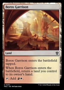 *MtG: 4x guarnigione Boros - Comandante omicidi a Karlov Manor UC - magicman* - Foto 1 di 1
