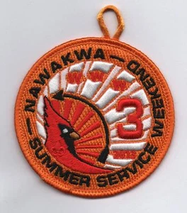 OA Nawakwa Lodge 3 Activity Patch, 2013 Summer Service Weekend (eR2008-2), Mint! - Picture 1 of 1