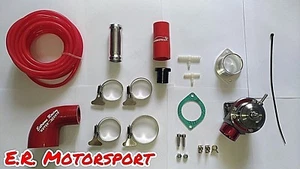 Fiat Cinquecento Abarth kit Valvola Pop Off FV REG ROSSA Extreme Racing 500 595 - Foto 1 di 4