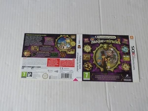 jaquette du jeu PROFESSEUR LAYTON ET LE MASQUE DES MIRACLES - NINTENDO 3 DS - Imagen 1 de 2