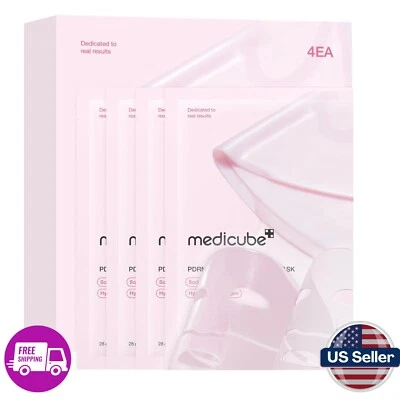 Medicube Salmón ADN PDRN Rosa Colágeno Jalea Gel Mascarilla (4ea) Rosa Brillo Serum Foto 1 de 4