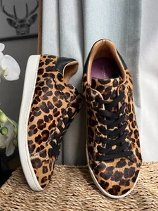 Air and Grace Entrenadores Leopardo Estampado Animal Zapatos con Cordones Para Mujer Reino Unido 6 UE 39 - Imagen 1 de 10