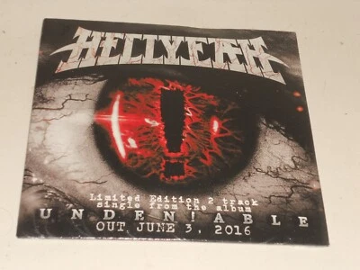 Hellyeah - Limited Edition 2 Track Single from Undeniable! (CD, 2016) Human, X Foto 1 de 4