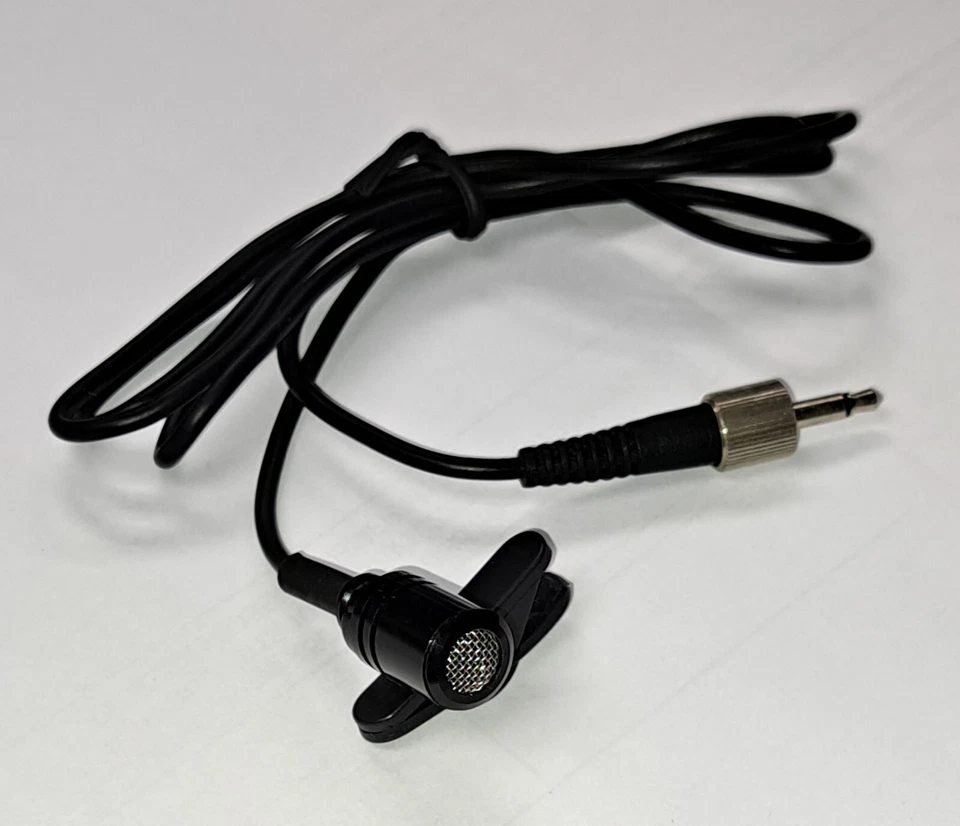 Lavalier Lapel Microphone w/ Screw Lock Connector 3.5mm Mono plug - Image 1 of 1
