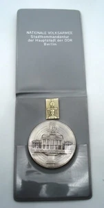 DDR NVA east german honorary gift city command medal & badge original case - Picture 1 of 4