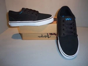 Tony Hawk Boy's Backside Black Skate Skateboarding Shoes SIZES! NIB thbackside - Picture 1 of 1