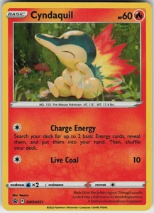 Damaged Holo Cyndaquil SWSH221 Promo SWSH: Sword & Shield Promo Cards - Picture 1 of 2