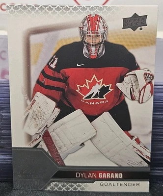 2022 Upper Deck Team Canada Dylan Garand 🇨🇦🇨🇦🇨🇦 New York Rangers  - Image 1 of 2