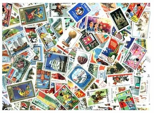 Colección de banderas en estampillas - 300 estampillas diferentes - Imagen 1 de 1