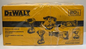 (MA6) Dewalt 20v Brushless 5-Tool Combo Kit (DCK530P2) NEW!! UNOPENED! - Picture 1 of 6