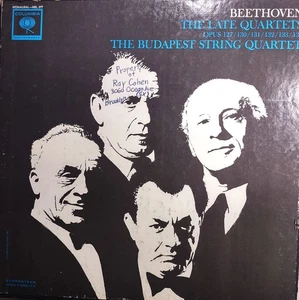 BEETHOVEN The Late Quartets 7-LP BOX SET Columbia Budapest String Quartet M5L277 - Picture 1 of 1