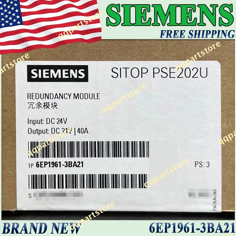 6EP1961-3BA21 BRAND New Siemens Redundancy Module 6EP19613BA21 FREE SHIP - Image 1 of 4