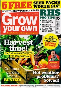 GROW YOUR OWN MAGAZINE AUG 25 - Picture 1 of 1