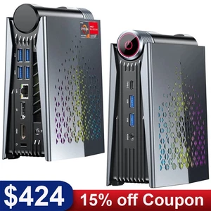 ACEMAGIC S3A Mini Gaming PC AMD Ryzen 7 8745HS 32GB DDR5 1TB SSD Win11 Pro WiFi6 - Picture 1 of 12