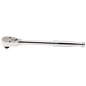 Draper 3/8"D 60 Tooth Sealed Head Reversible Ratchet Polished Finish 43722 - Picture 1 of 1
