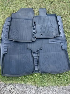 GENUINE SUBARU OUTBACK 2021-2024 HEAVY DUTY RUBBER MATS SET BLACK J5010AN100 - Picture 1 of 16