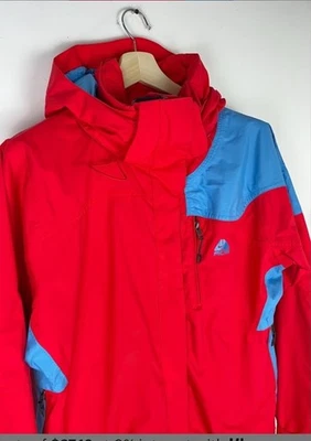 Y2K Nike Acg Chaqueta XL Color Brillante Rojo/azul Esquí Invierno Chaqueta Clima-fit Rn56323 Foto 1 de 4