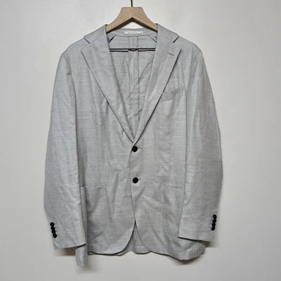 SUITSUPPLY Lazio Patch Unconstructed (Travel) UL Slim Blazer Men's 40R Cashmere - Image 1 of 4