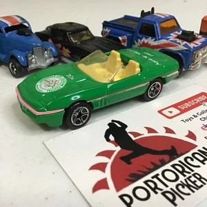 MATCHBOX 1997 GREEN APPLE BLOSSOM FESTIVAL CHEVY CORVETTE CABRIO 1/64 CHINA - Bild 1 von 4