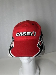 Case IH Tractor Men’s Racing Cap Red One Size Flames - Picture 1 of 7
