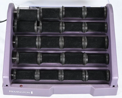Remington H-9096 20 Ceramic Hot Rollers Hair Curlers 8 Med 12 Large No Clips - Image 1 of 4