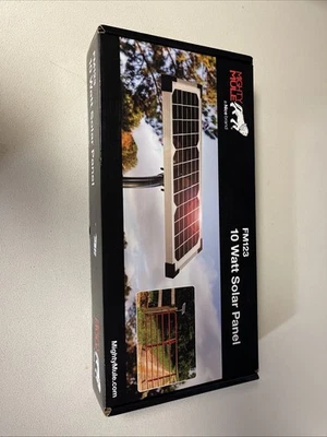 🔋 Kit de panel solar Mighty Mule FM123 10 vatios cargador puerta automática🆕 Foto 1 de 4