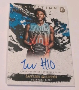 2021-22 Topps Inception Basketball Jaylen Martin Rookie Auto /200  Wizards - Picture 1 of 2